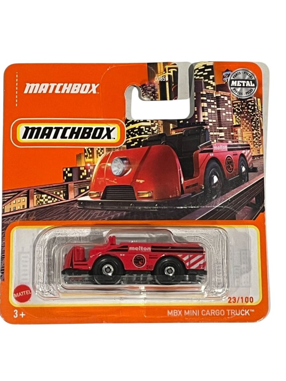 Matchbox MBX Mini Cargo Truck Red 23 100 Diecast 1 64
